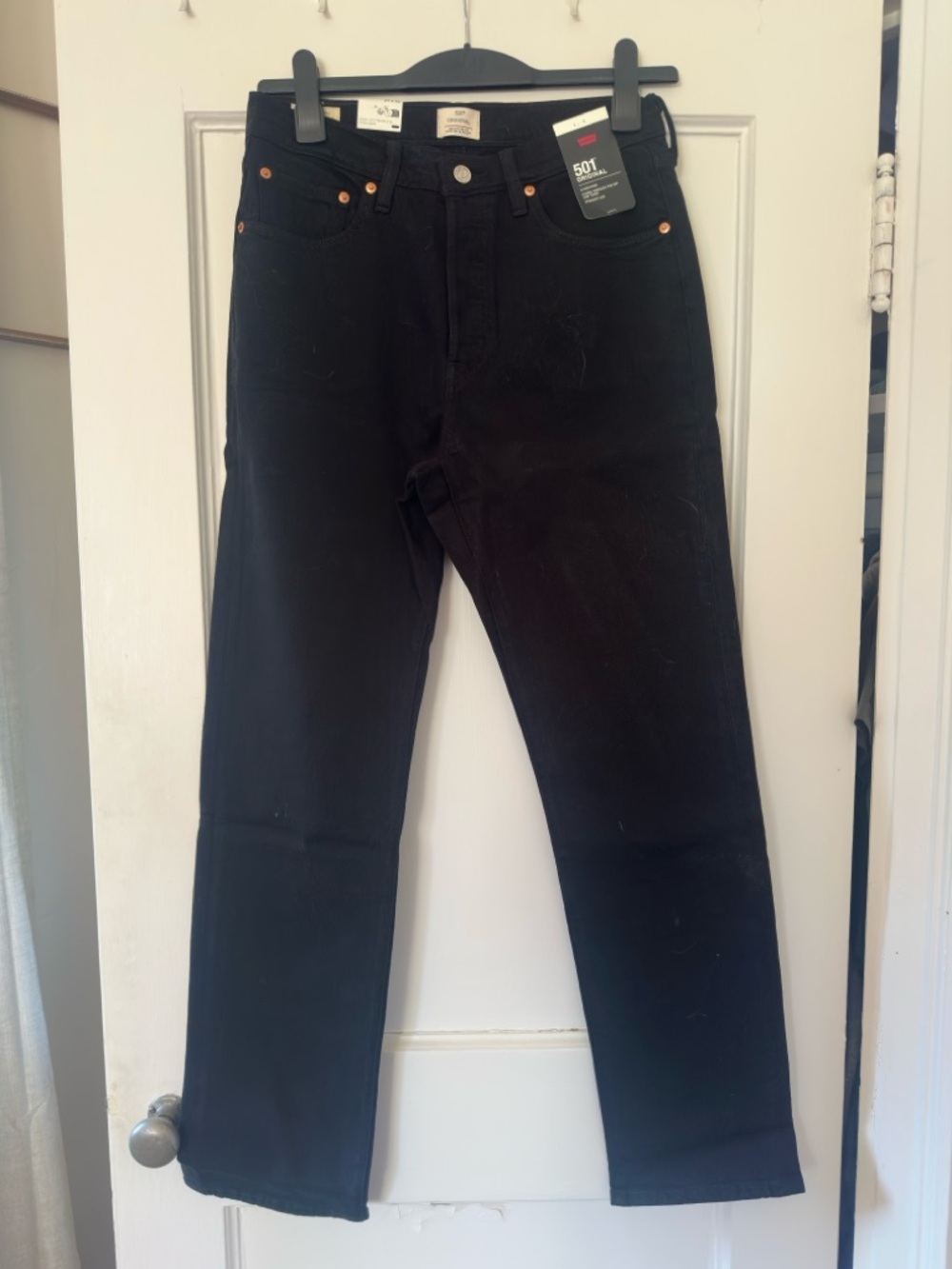 Levi's 501 women’s Straight Fit Jeans - Black
